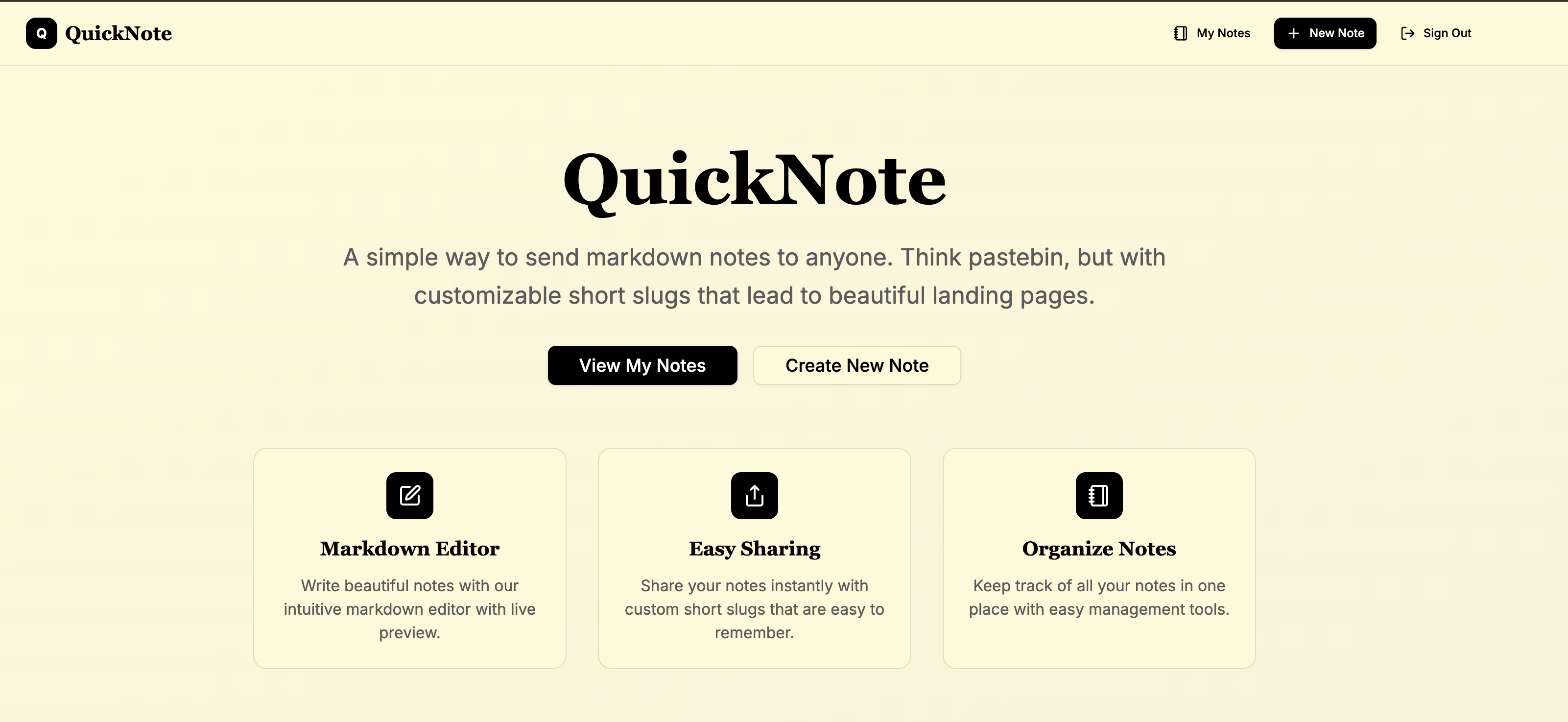 QuickNote